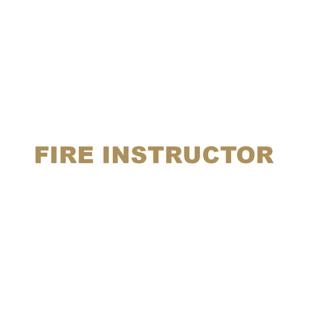 FIRE INSTRUCTOR