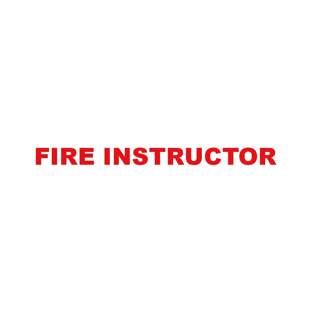 FIRE INSTRUCTOR