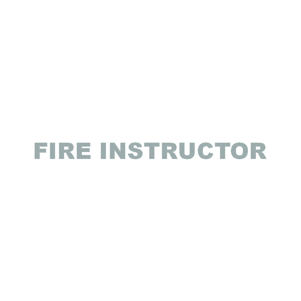 FIRE INSTRUCTOR