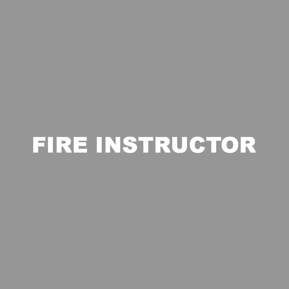 FIRE INSTRUCTOR