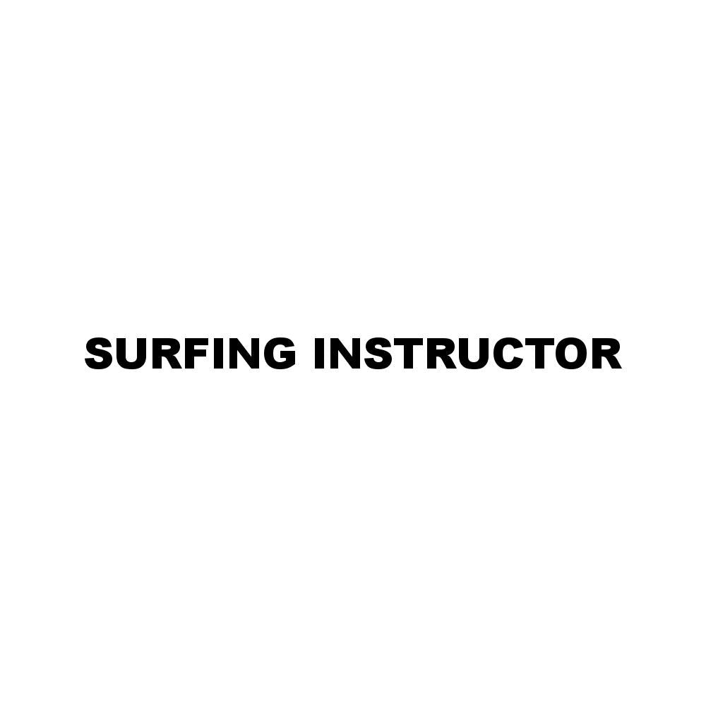 SURFING INSTRUCTOR