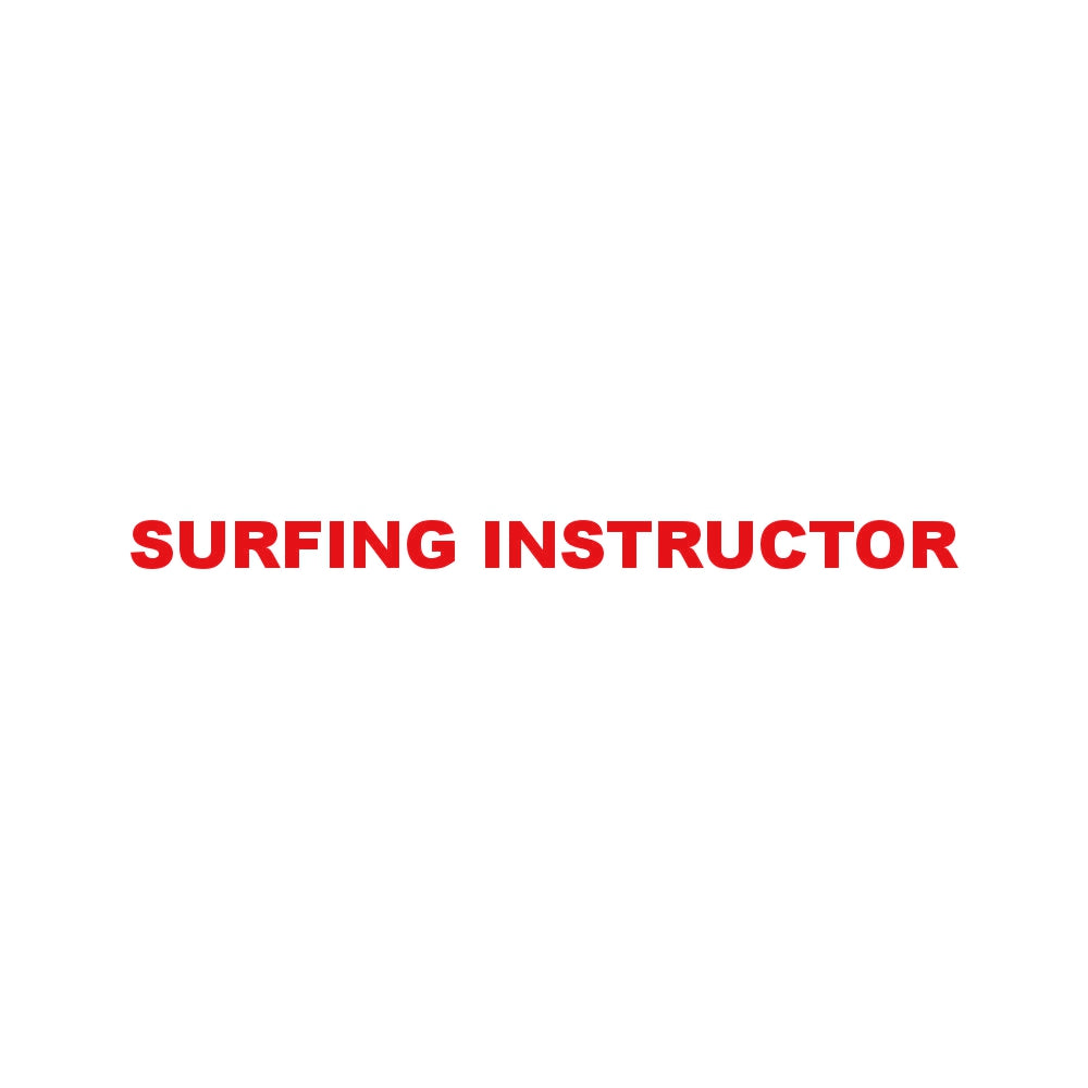 SURFING INSTRUCTOR