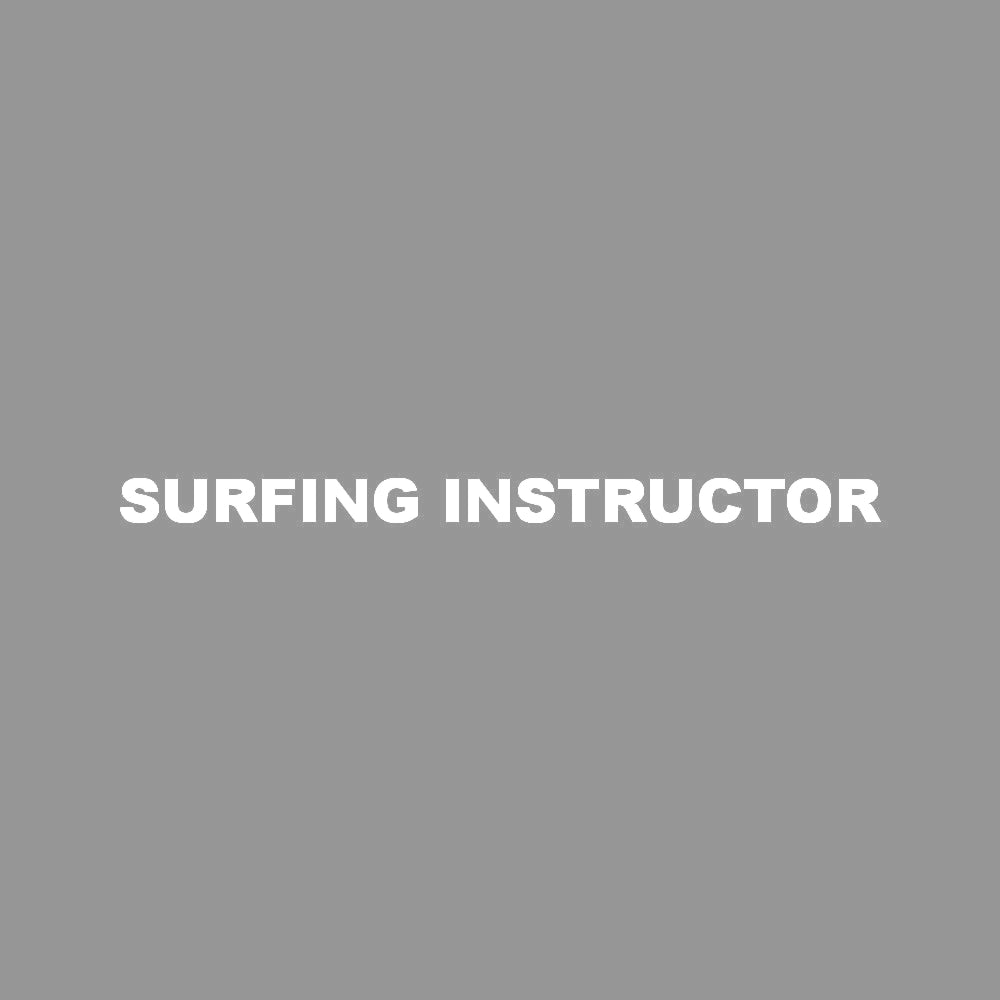 SURFING INSTRUCTOR