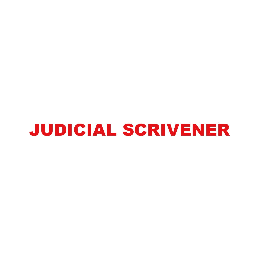 JUDICIAL SCRIVENER