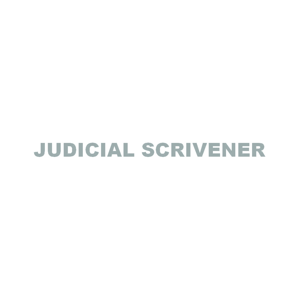 JUDICIAL SCRIVENER