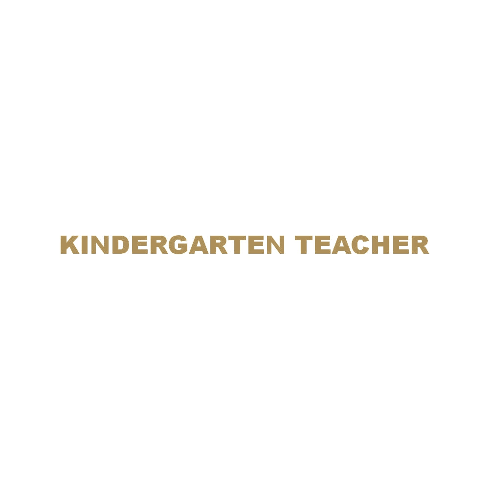 KINDERGARTEN TEACHER