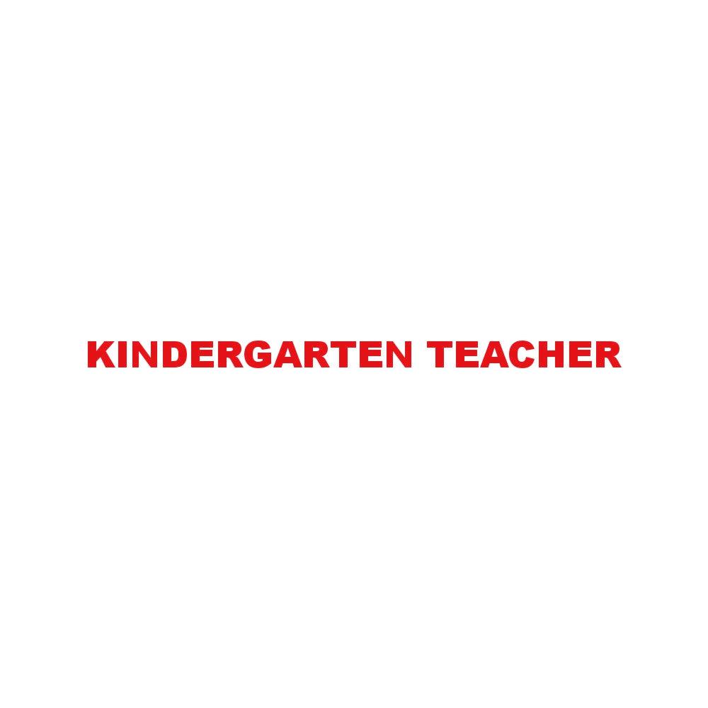 KINDERGARTEN TEACHER