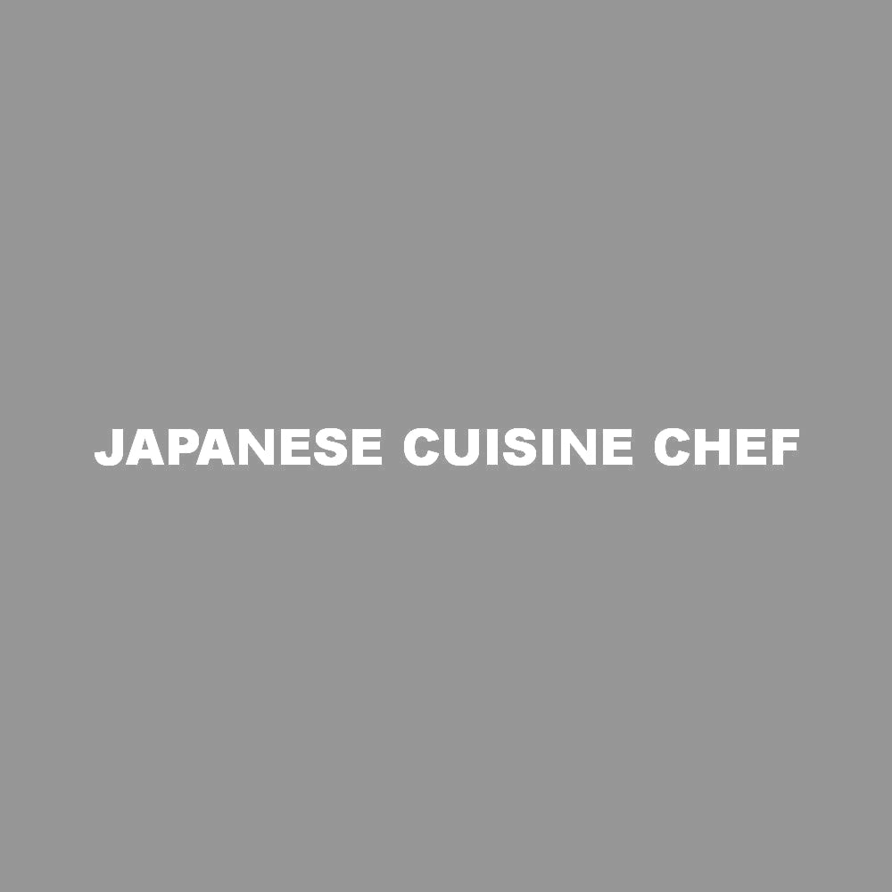 JAPANESE CUISINE CHEF