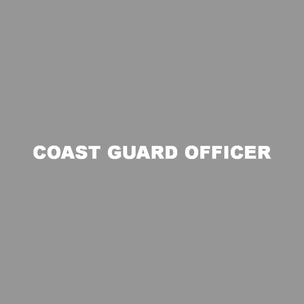COAST GUARD OFFICER