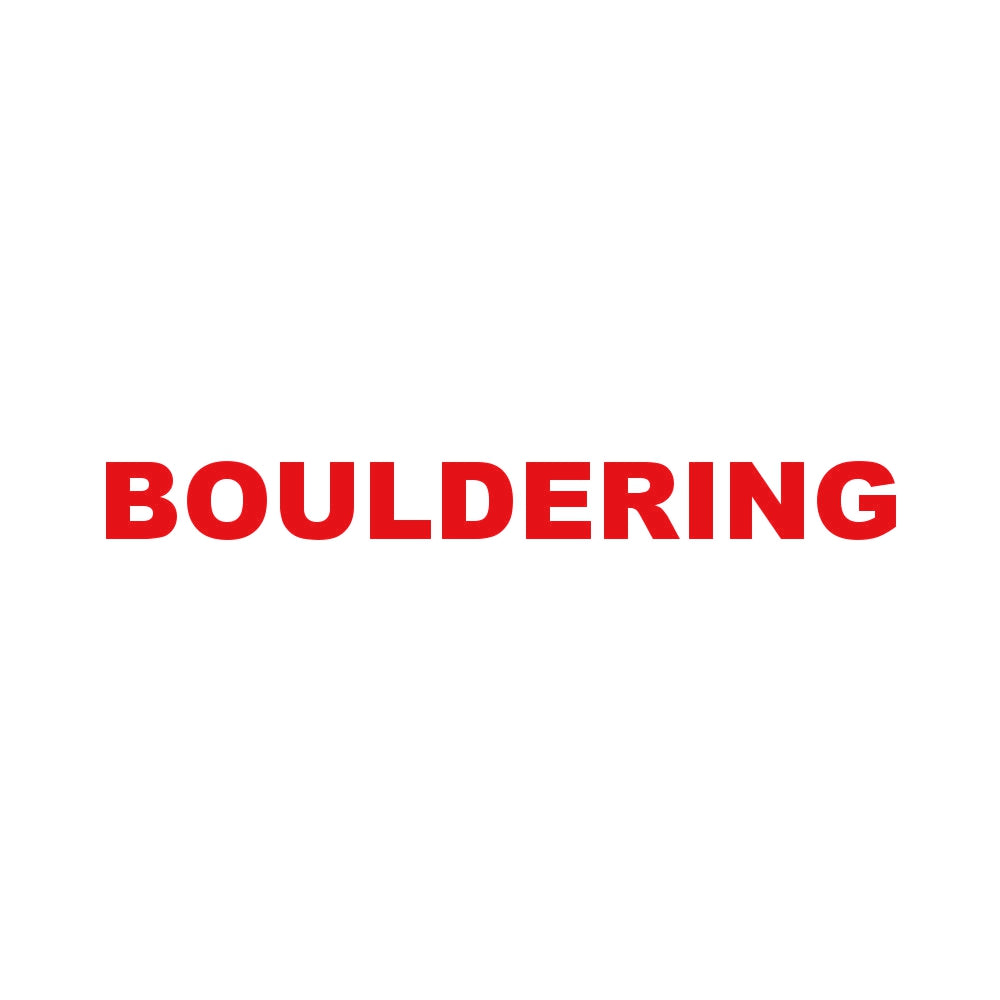 BOULDERING