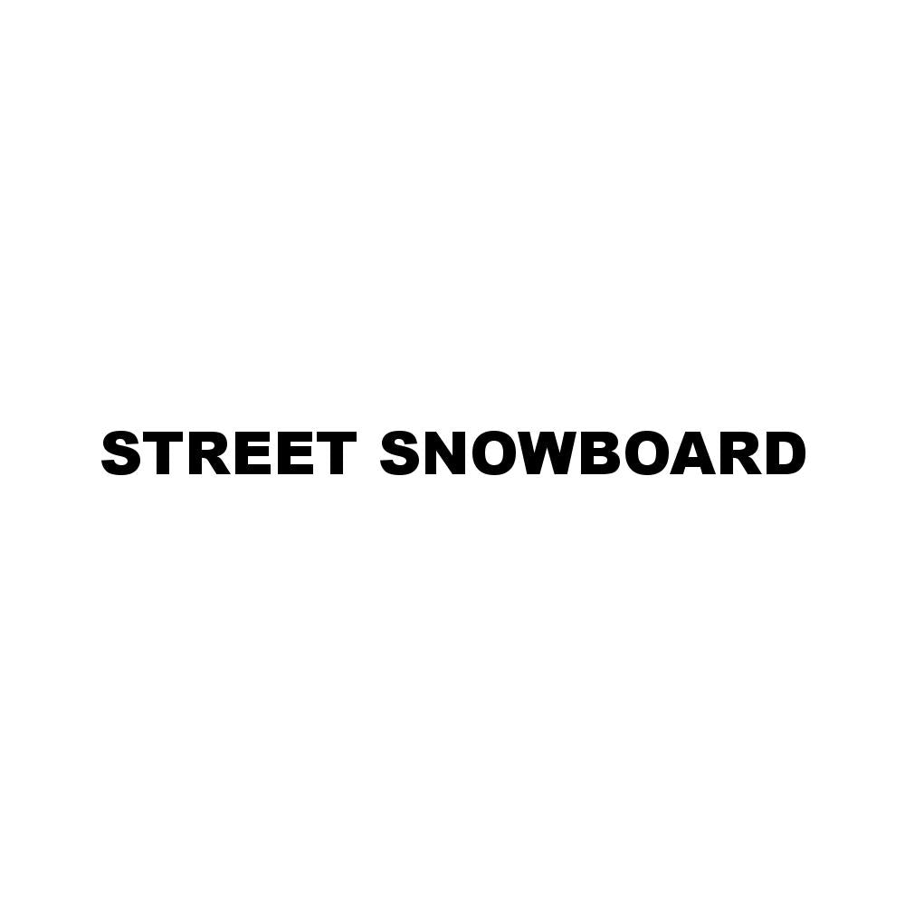 STREET SNOWBOARD