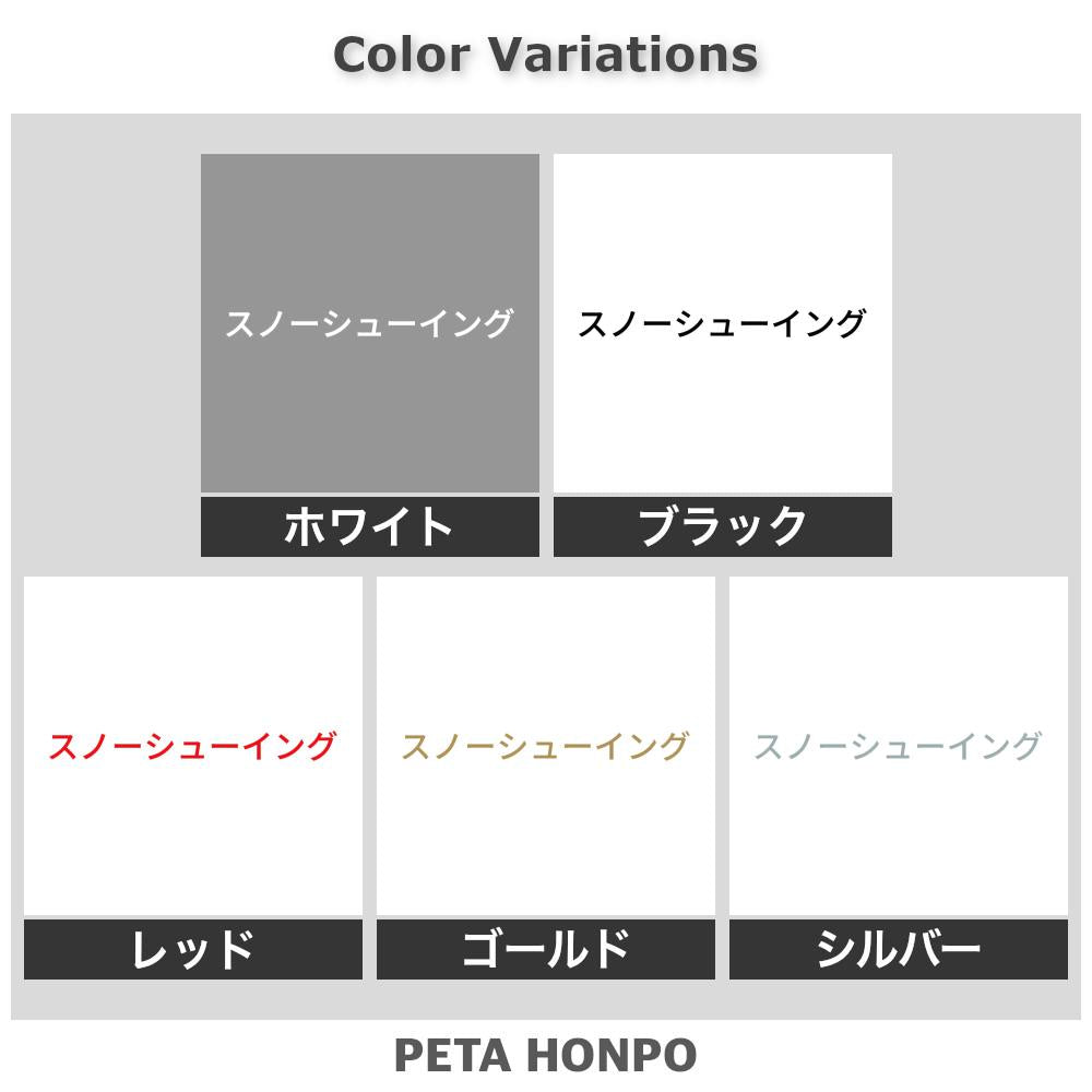 スノーシューイング