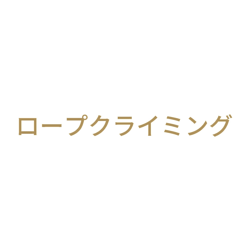 ロープクライミング