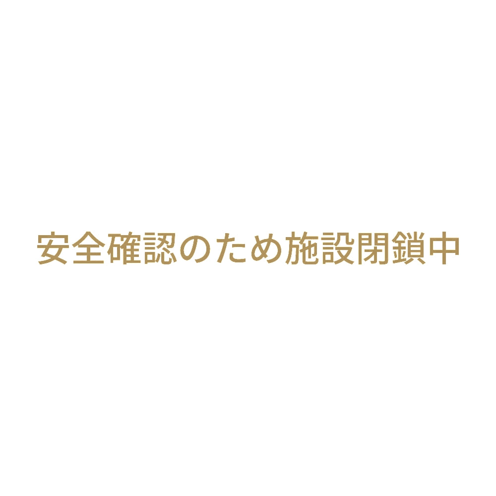 安全確認のため施設閉鎖中
