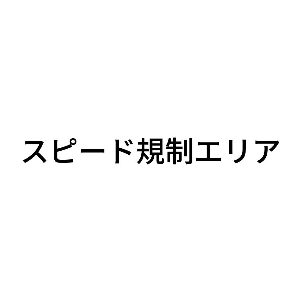 スピード規制エリア