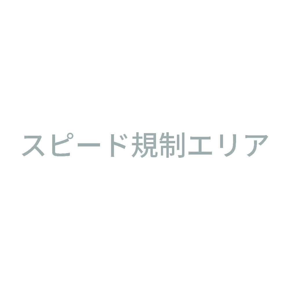 スピード規制エリア
