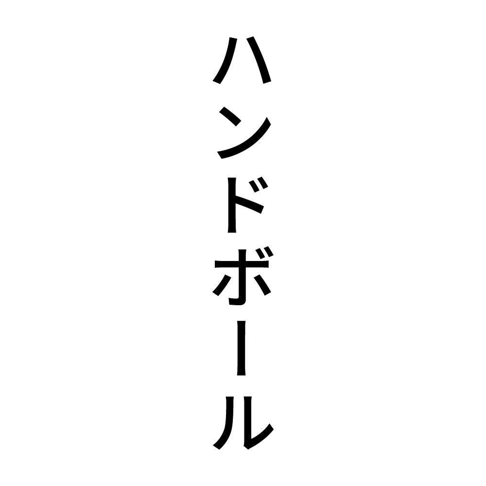 ハンドボール 縦