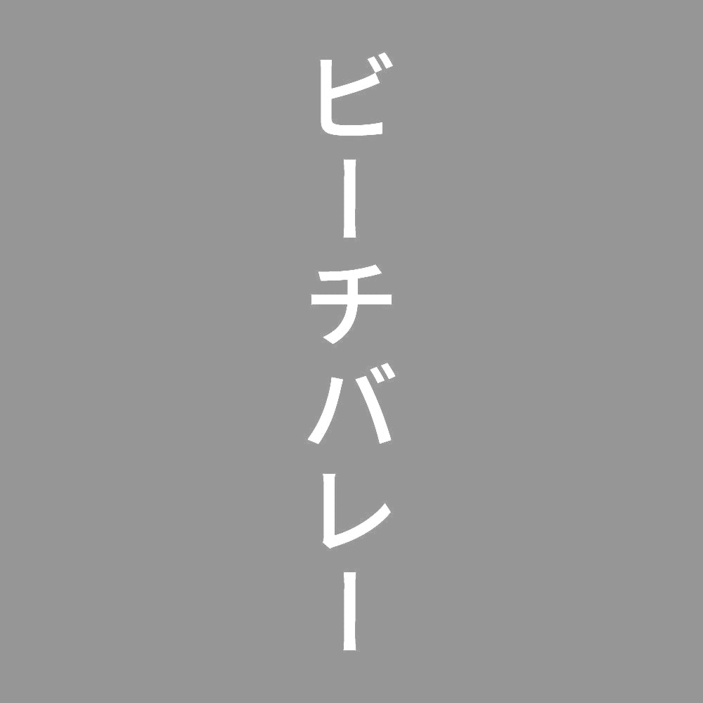 ビーチバレー 縦