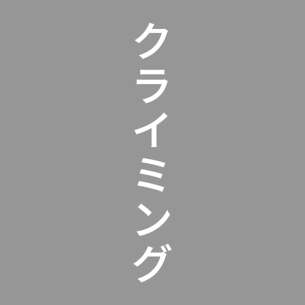クライミング 縦