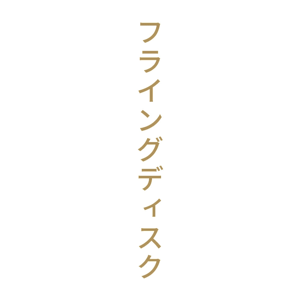 フライングディスク 縦