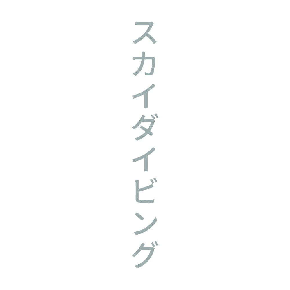 スカイダイビング 縦