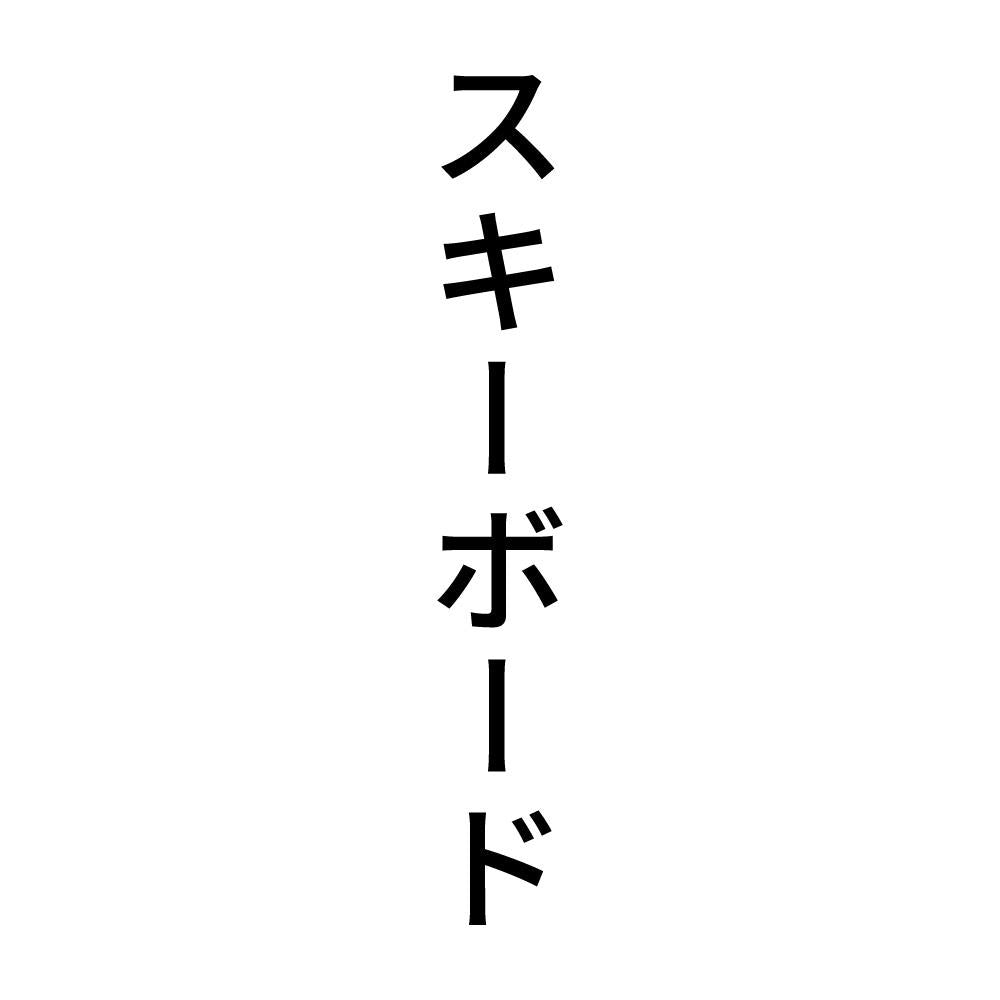 スキーボード 縦