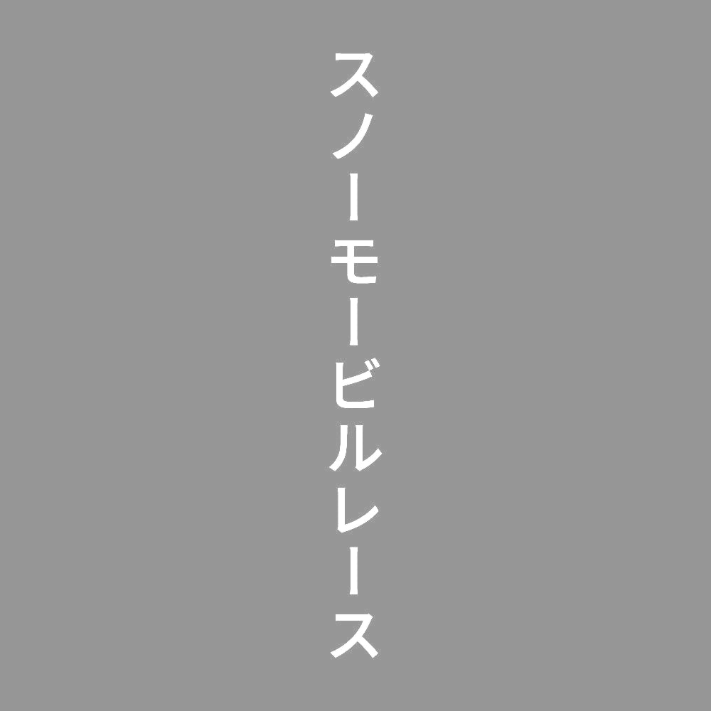 スノーモービルレース 縦