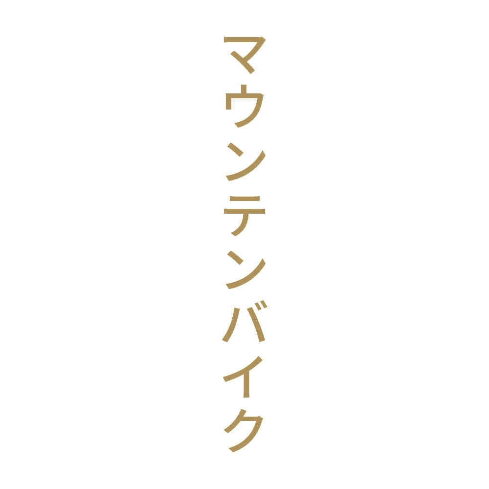 マウンテンバイク 縦