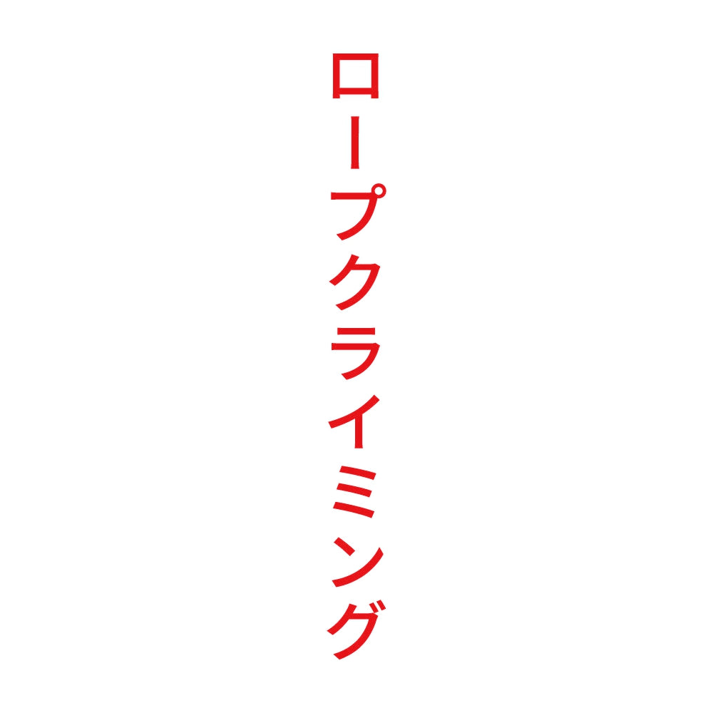 ロープクライミング 縦