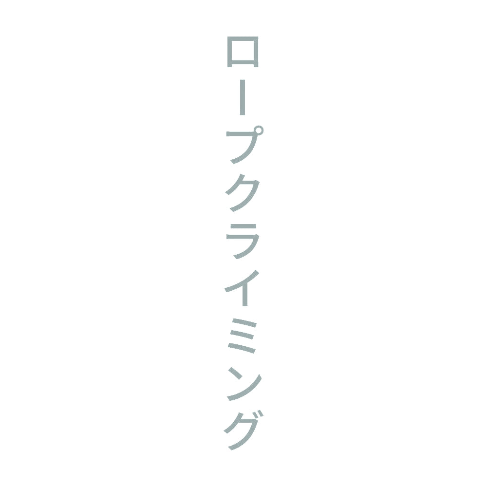 ロープクライミング 縦