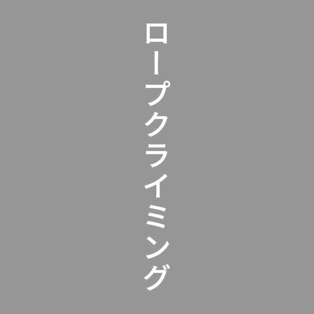 ロープクライミング 縦
