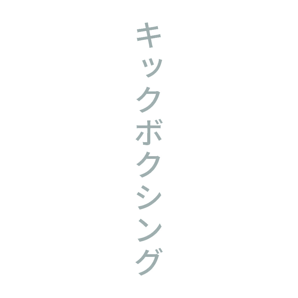キックボクシング 縦