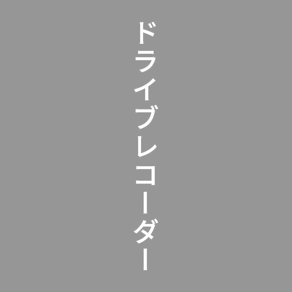 ドライブレコーダー 縦