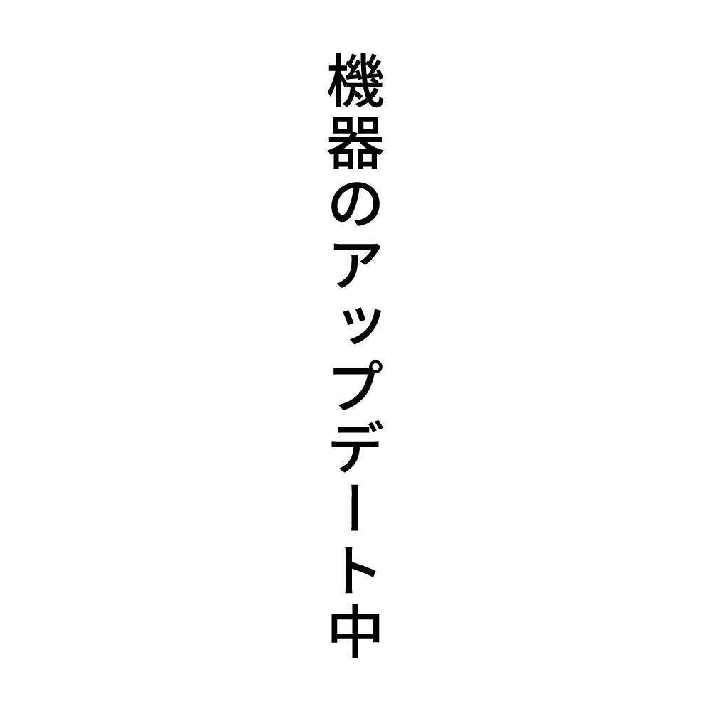 機器のアップデート中 縦