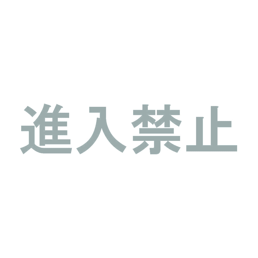 進入禁止 10