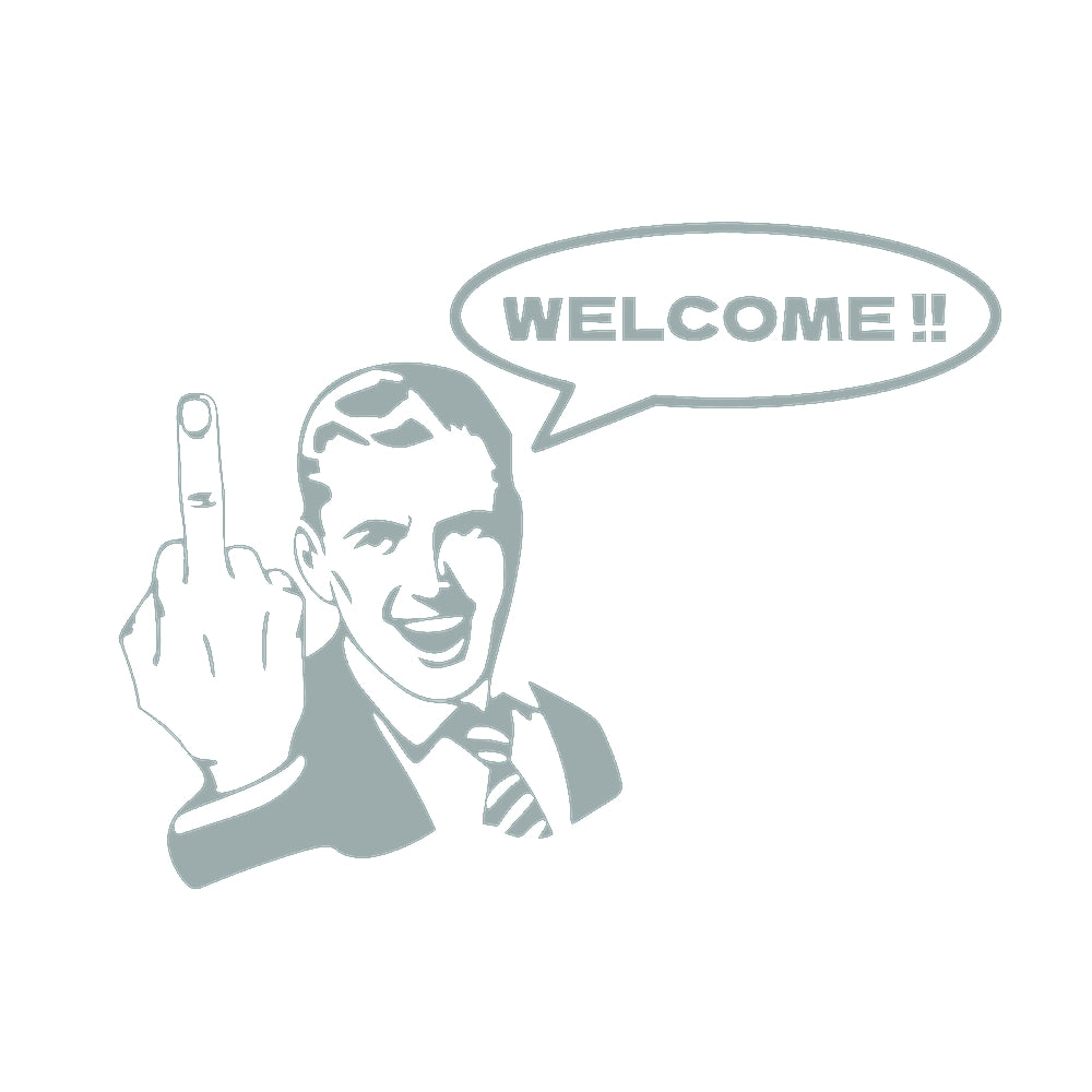 WELCOME!! (中指を立てる紳士) 10