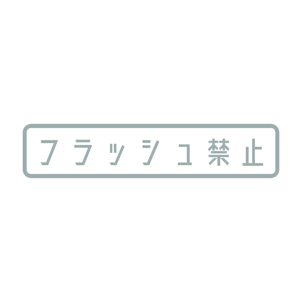 フラッシュ禁止 10