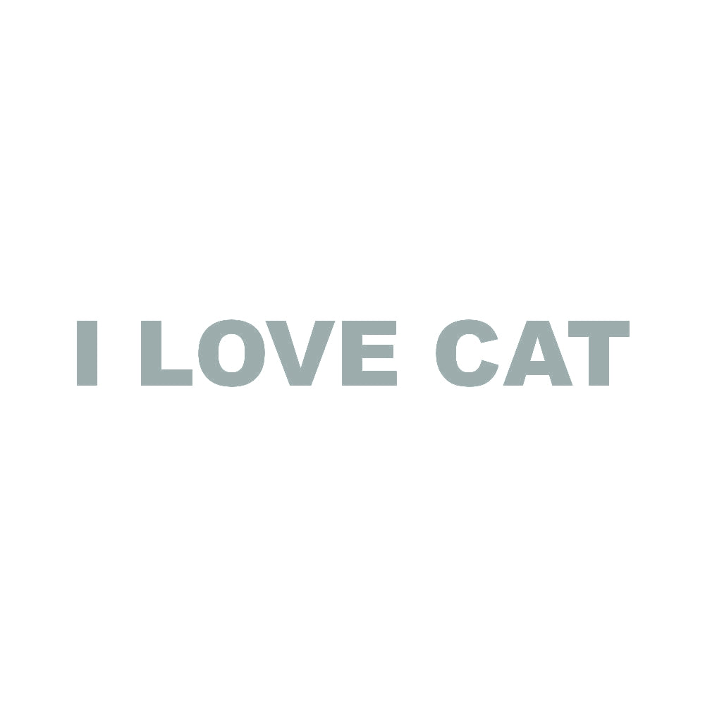 I LOVE CAT (A) 10