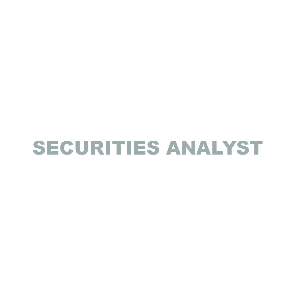 SECURITIES ANALYST 10