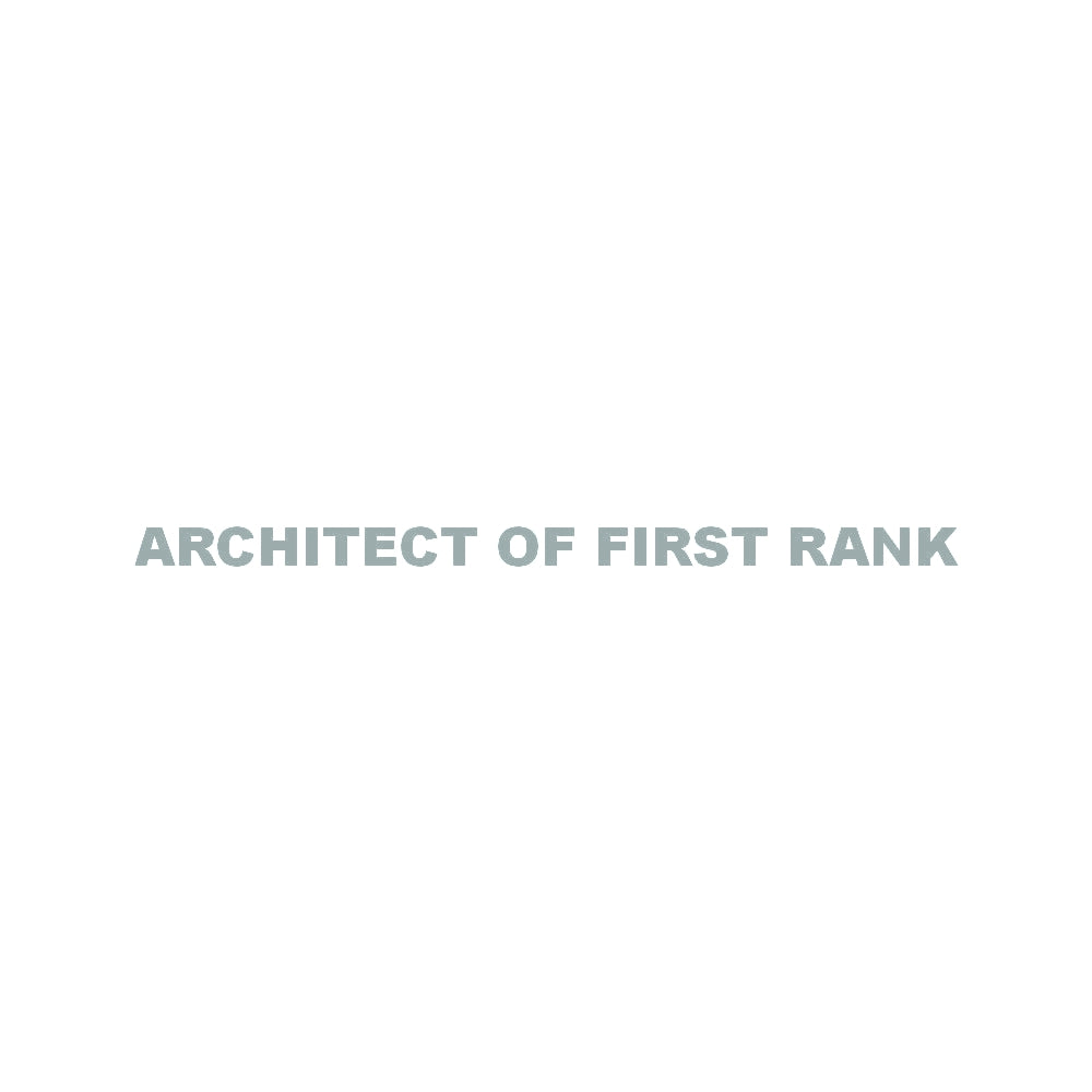ARCHITECT OF FIRST RANK 10