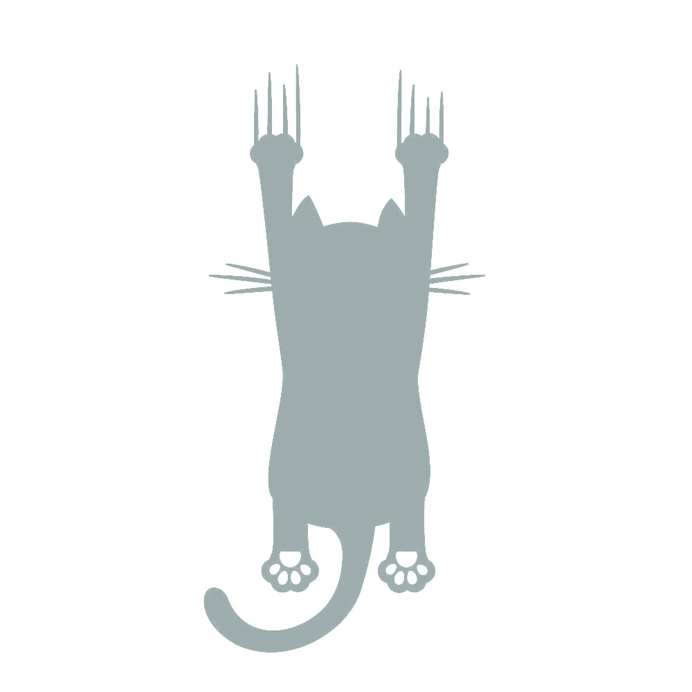 ずり落ちる猫 (B) 10