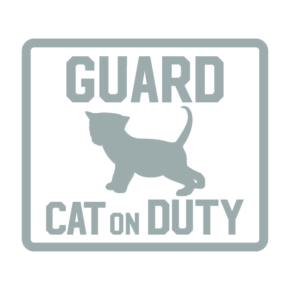 GUARD CAT ON DUTY 警備猫勤務中 10