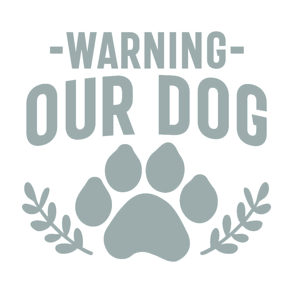 犬に注意 WARNING OUR DOG 10