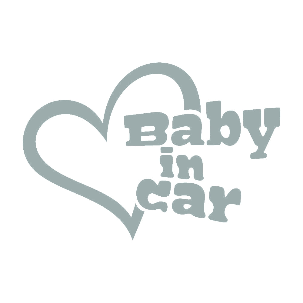 Baby in car ハート 10