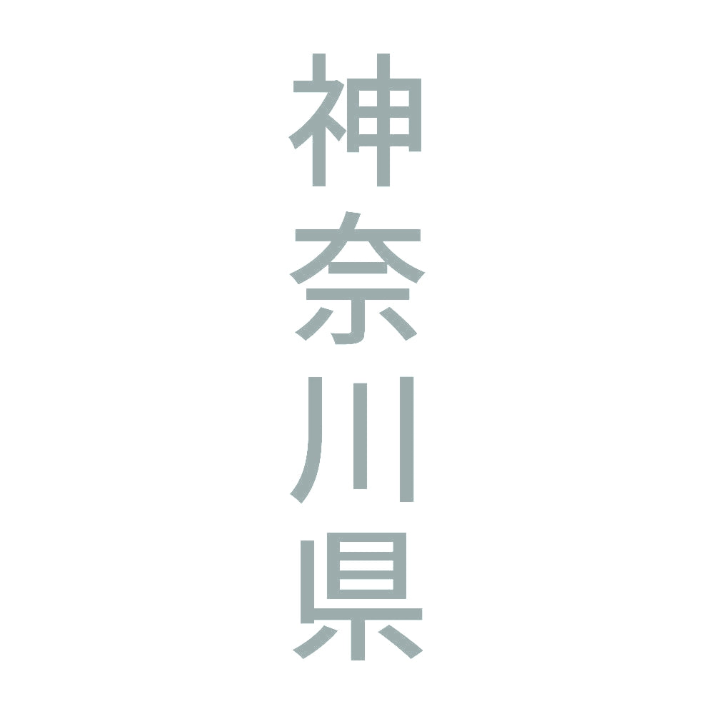 神奈川県 縦書き (B) 10
