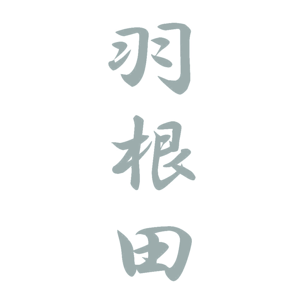 羽根田 縦書き (A) 10