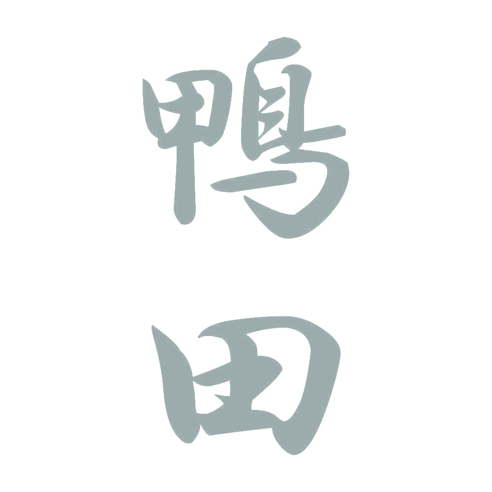鴨田 縦書き (A) 10