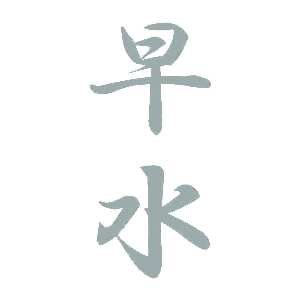 早水 縦書き (A) 10
