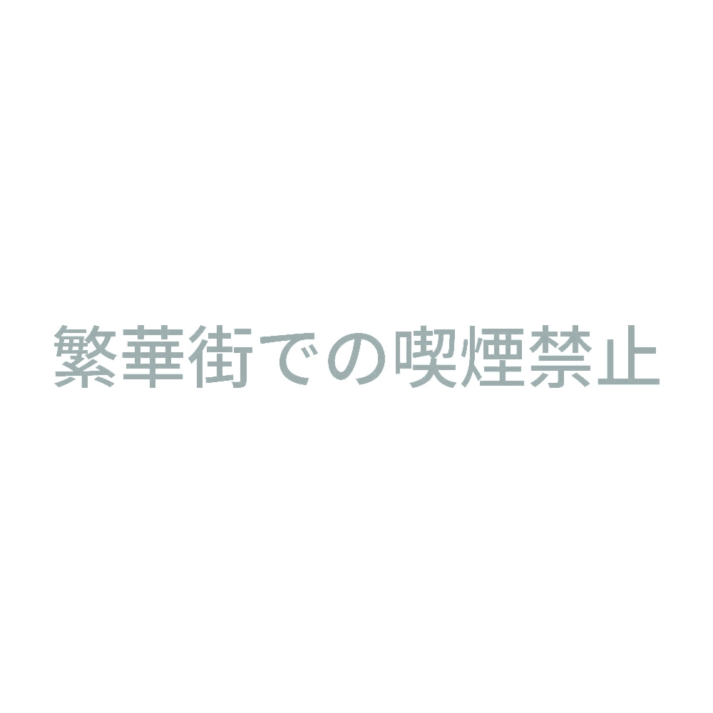 繁華街での喫煙禁止 10