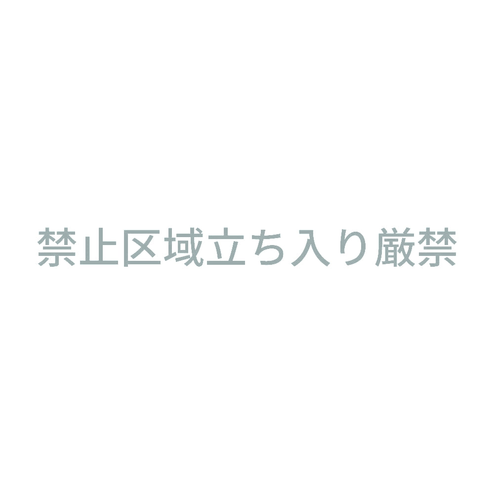 禁止区域立ち入り厳禁 10